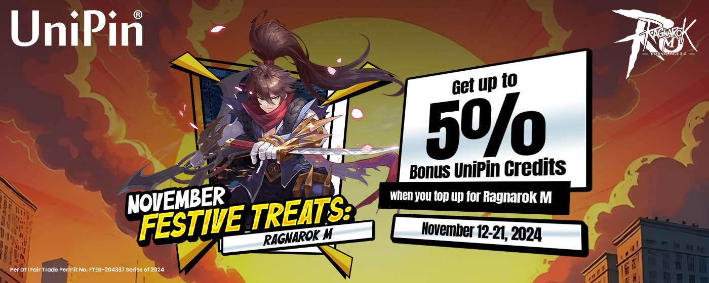 November Festive Treats: Ragnarok M (PH)
